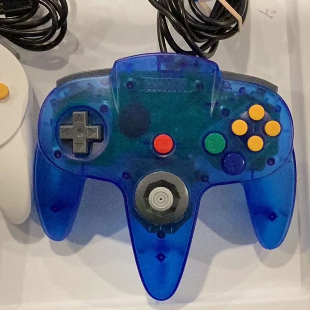 Nintendo 64 Wireless Controller With Dongle Hyperkin & N64 Controller Lot Of 2